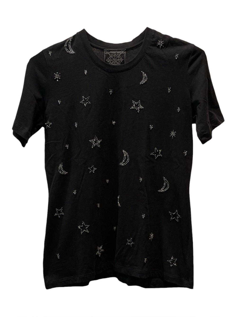 Johnny Was Celestial SS Tee | Black